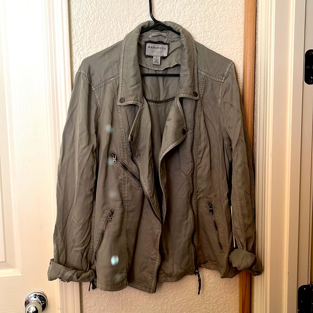 Anthropologie zipper jacket
